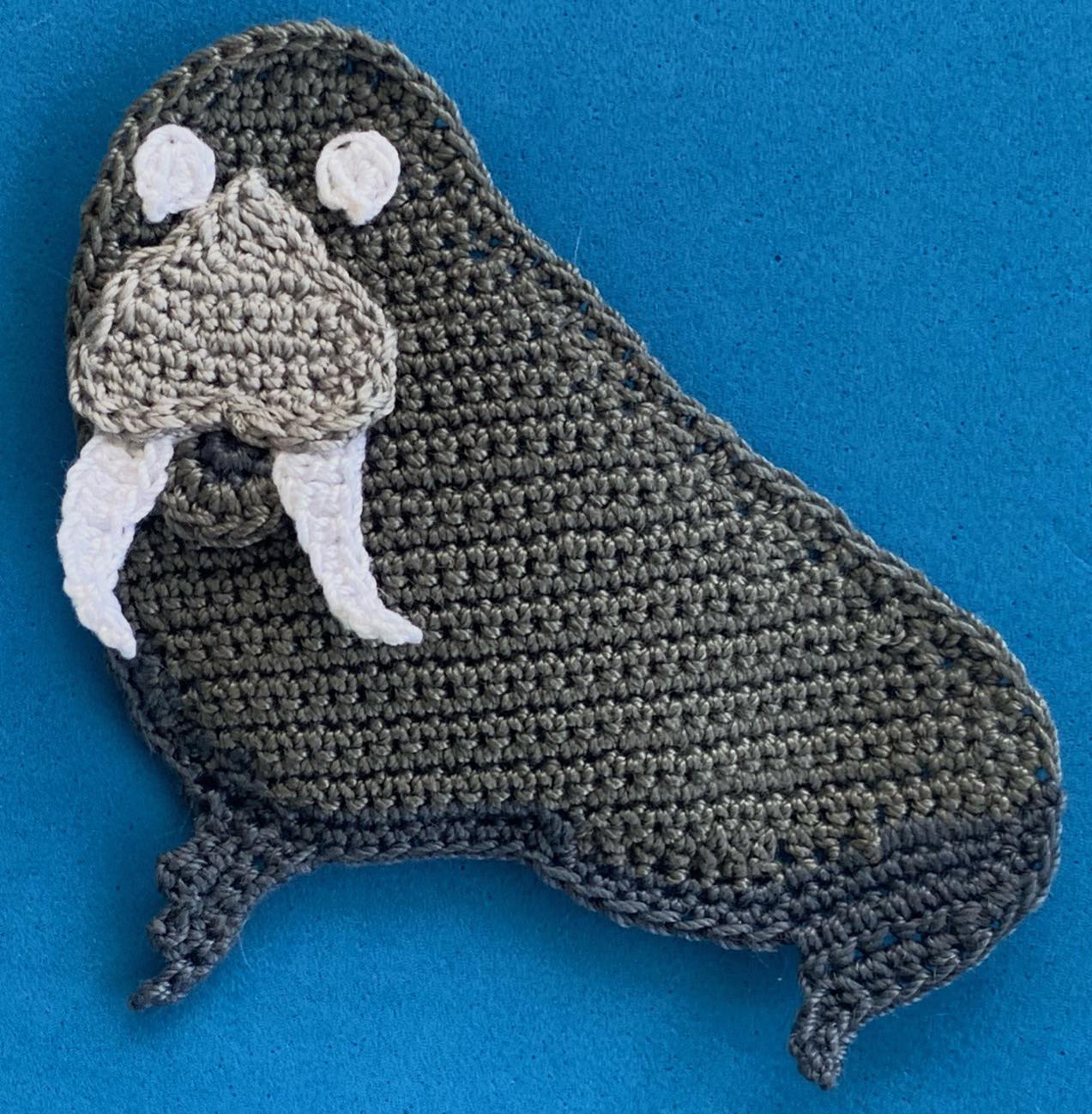 Crochet Walrus Pattern (UK Version) • Kerri's Crochet