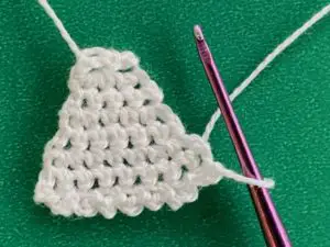 Crochet Bavarian girl 2 ply apron