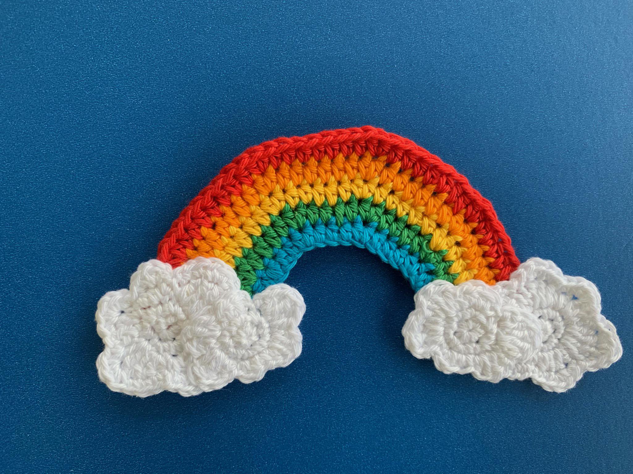 Crochet Rainbow Tutorial • Kerri's Crochet