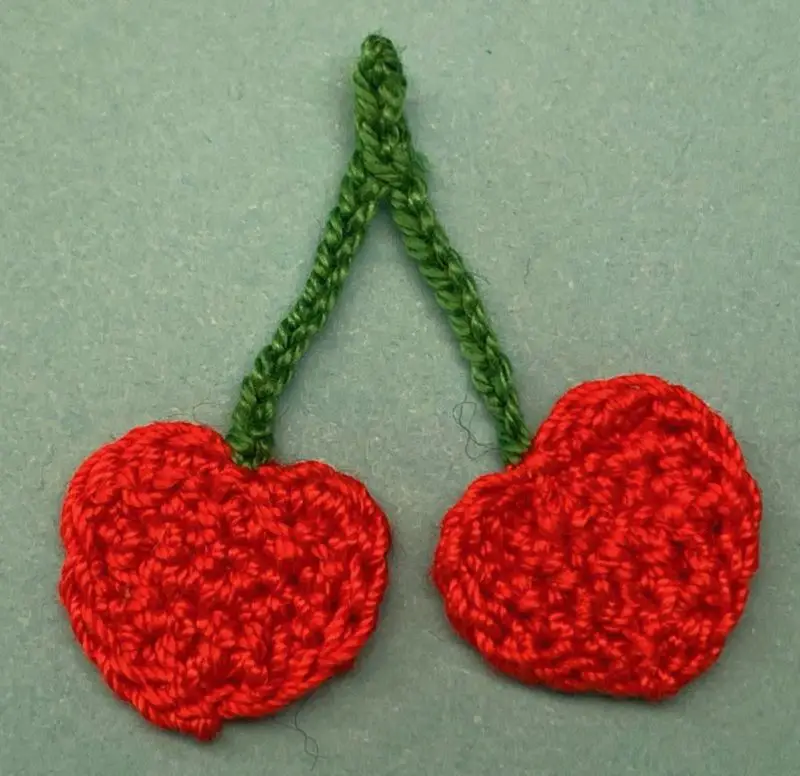 Crochet Cherry Pattern • Kerri's Crochet