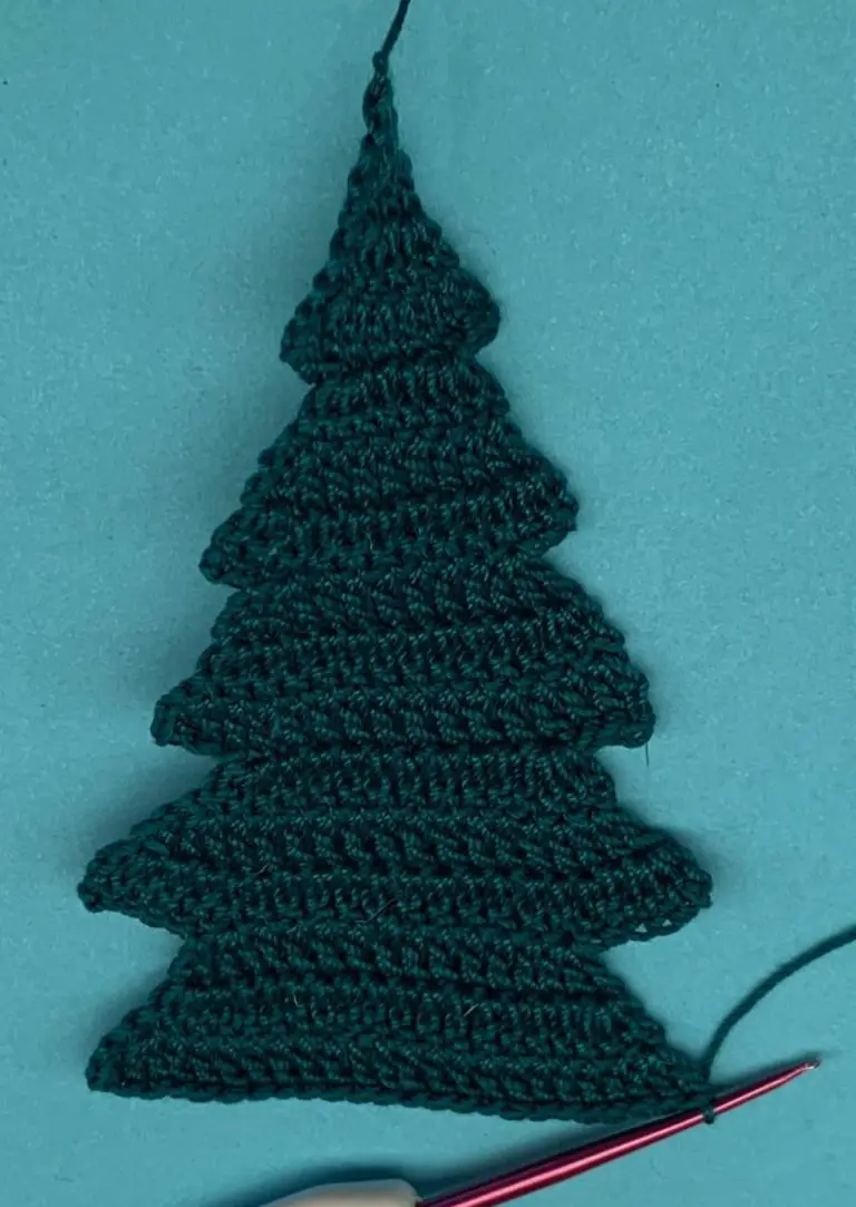 Crochet Pine Tree Pattern • Kerri's Crochet