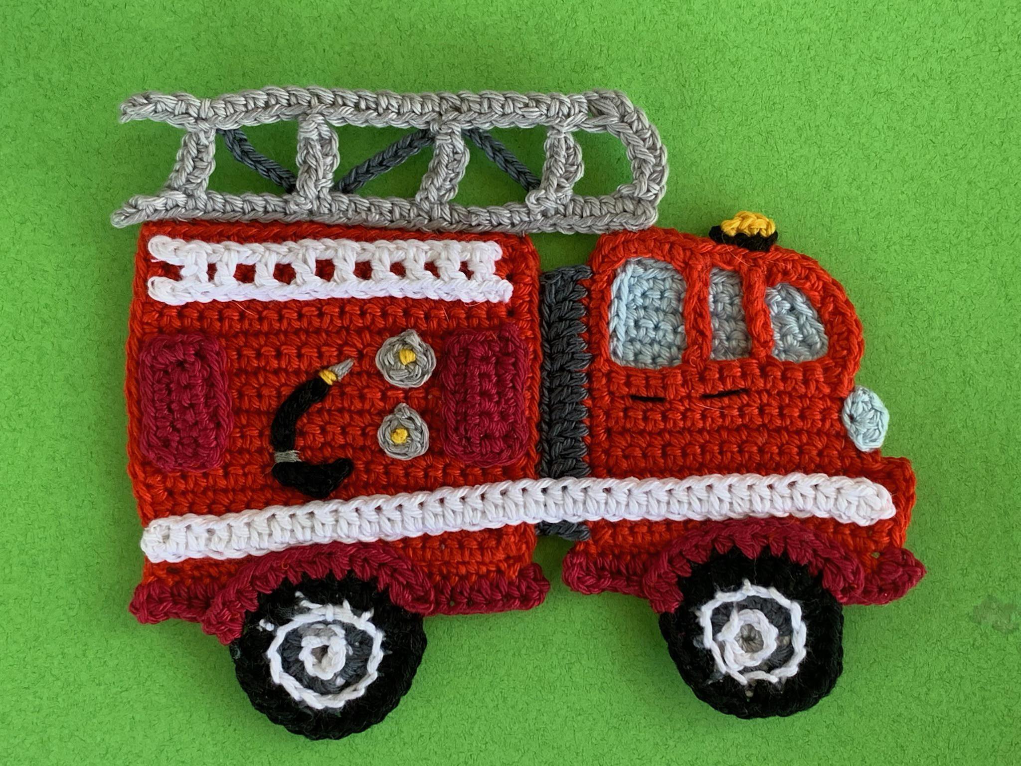 Crochet Fire Engine Tutorial • Kerri s Crochet