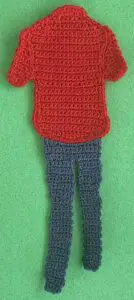 Crochet man 2 ply trousers