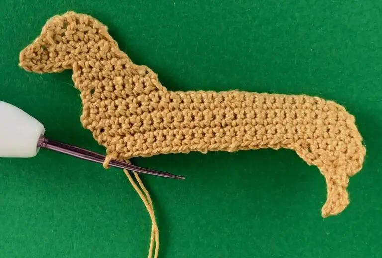 Crochet Sausage Dog Pattern • Kerri's Crochet