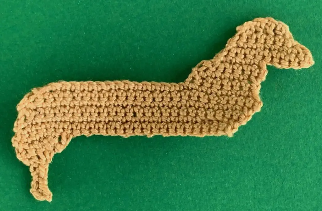 Crochet Sausage Dog Pattern • Kerri's Crochet