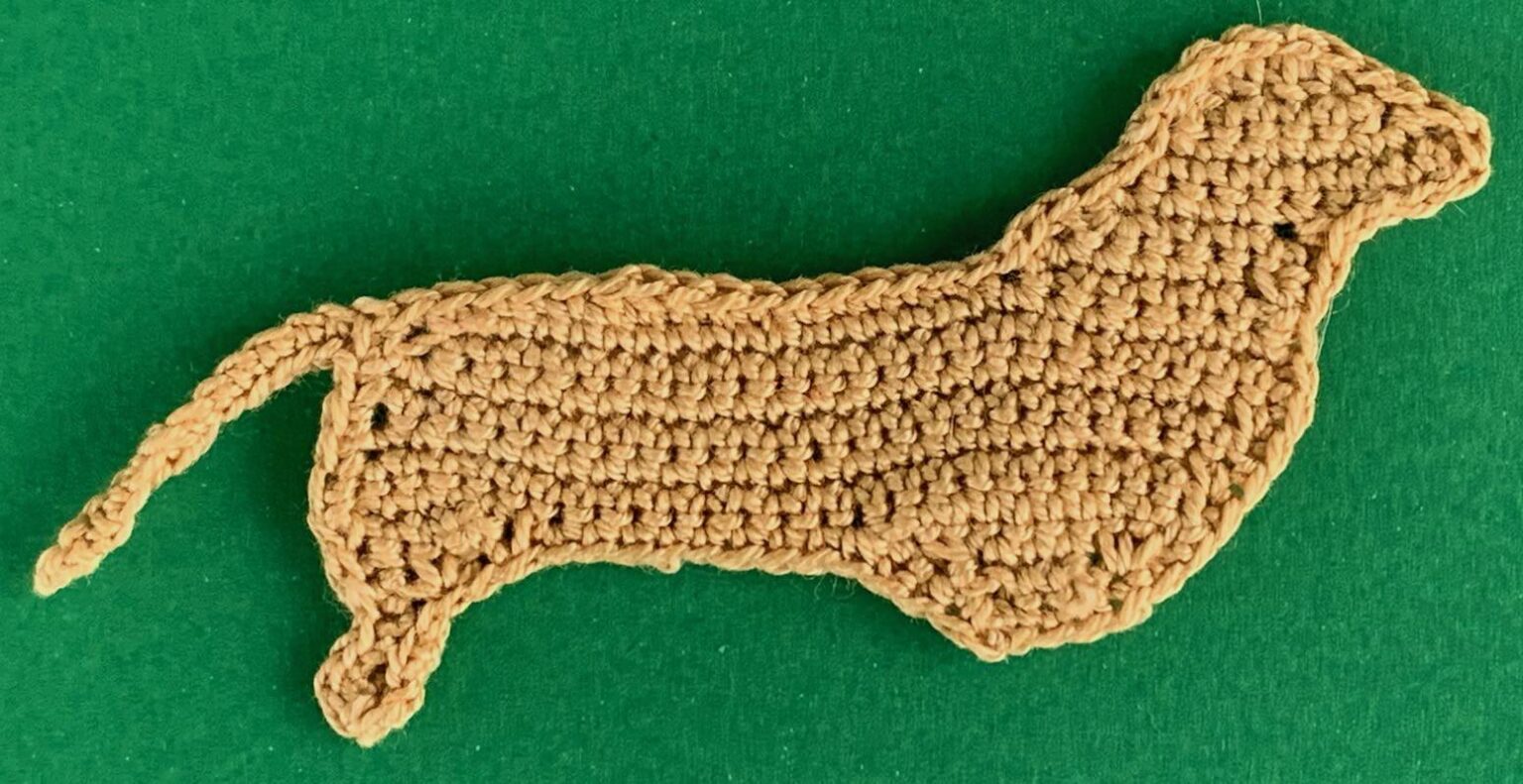 Crochet Sausage Dog Pattern • Kerri #39 s Crochet Crochet Sausage Dog Pattern • Kerri #39 s Crochet