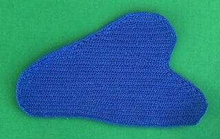 Finished crochet large pond 2 ply landscape