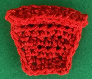 Crochet bucket and spade 2 ply bucket with rim
