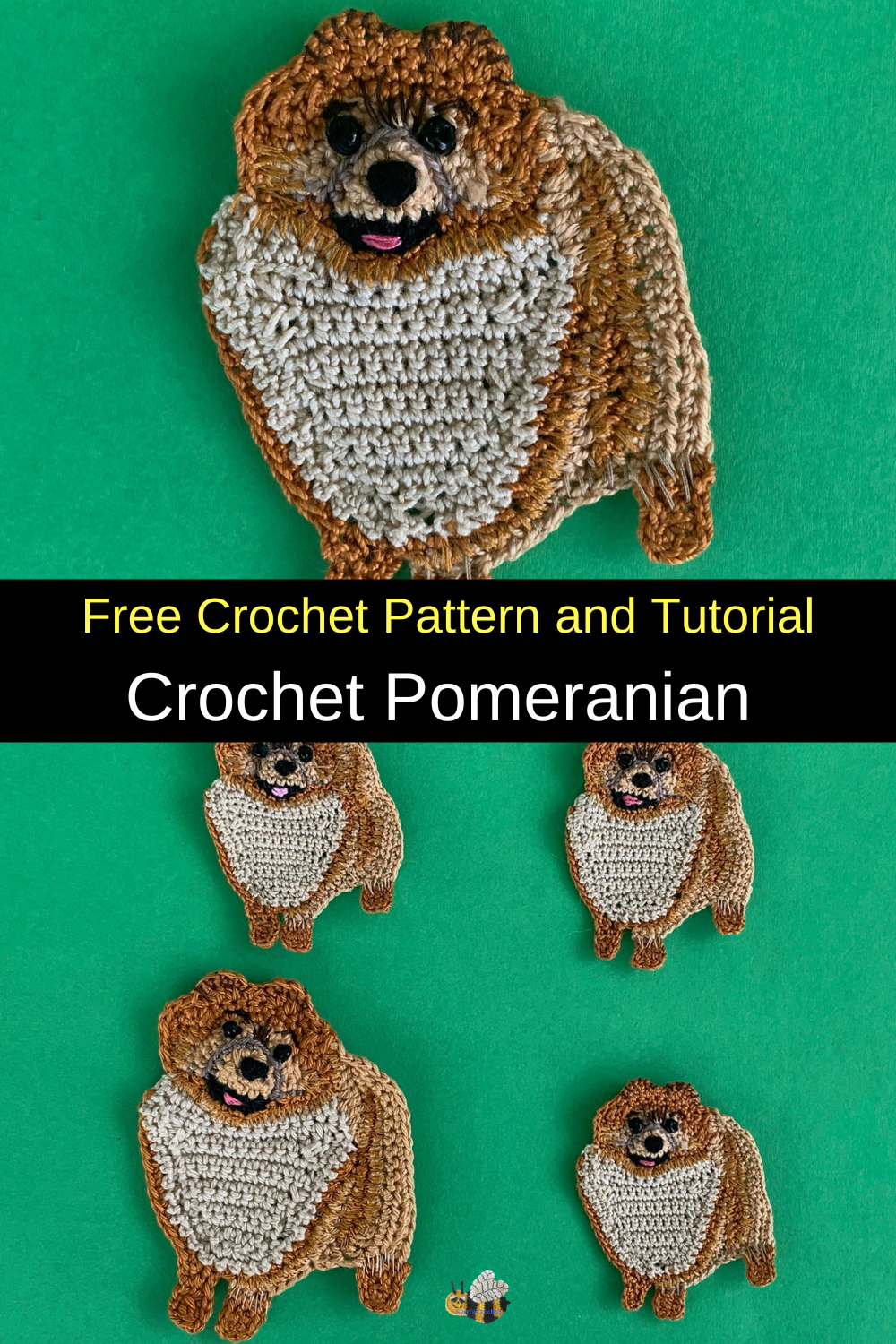 Crochet Pomeranian Pattern • Kerri s Crochet