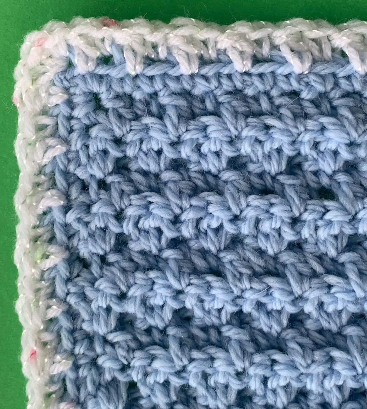 Crochet Baby Blanket with Picture Panel Pattern • Kerri's Crochet