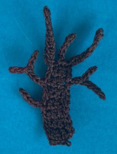 Crochet tree 2 ply trunk and branches