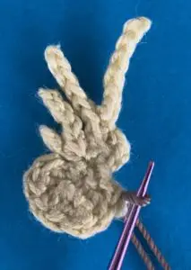 Crochet cockatiel 2 ply joining for beak
