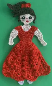 Crochet lady 2 ply complete