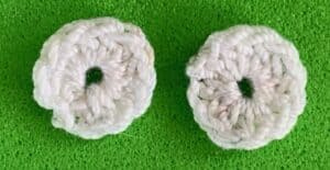 Crochet ambulance 2 ply inner wheels