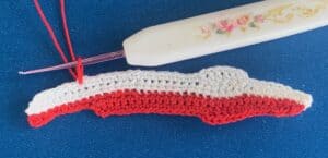 Crochet AirTanker plane 2 ply joining for tail