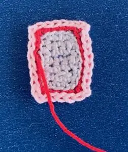 Crochet house 2 ply window edge