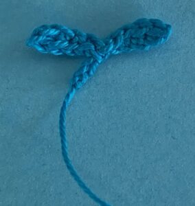 Crochet submarine 2 ply propeller