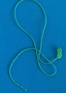 Crochet daffodil 2 ply stamen