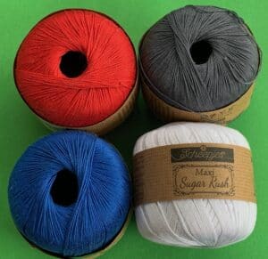 Crochet swallow 2 ply cotton