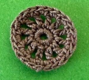 Crochet wagon 2 ply small wheel