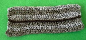 Crochet wagon 2 ply wagon stripe