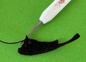 Crochet dump truck 2 ply axle