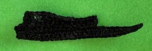 Crochet dump truck 2 ply axle neatened