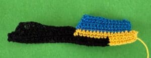 Crochet dump truck 2 ply cab
