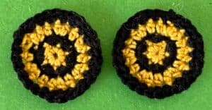 Crochet dump truck 2 ply wheels