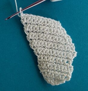 Crochet kookaburra 2 ply body
