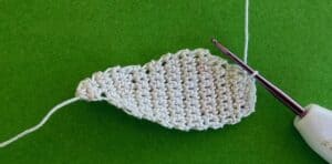 Crochet rat 2 ply head and body