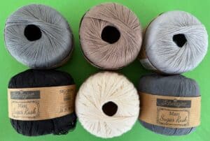 Crochet pigeon 2 ply cotton