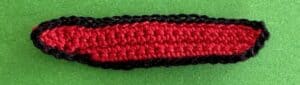 Crochet skateboard 2 ply board neatened