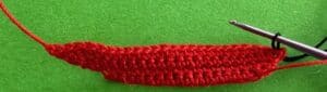 Crochet skateboard 2 ply joining for board neatening