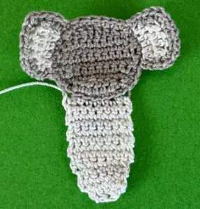 Crochet koala 2 ply body