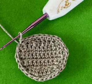 Crochet koala 2 ply head neatened