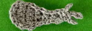 Crochet koala 2 ply right arm